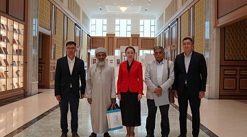 Delegation of Library and Information Management experts from Oman and Egypt visits the Archive of the President of Kazakhsta...
